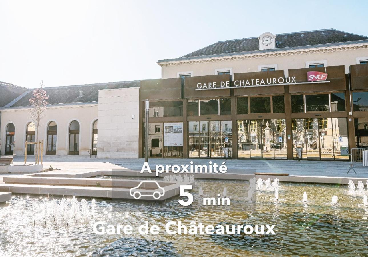 Le Boheme ⸱ Stationnement Gratuit ⸱ Fibre Lejlighed Déols Eksteriør billede